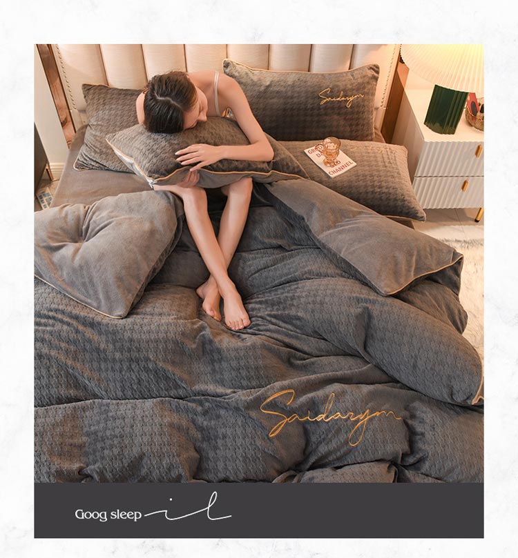 ふんわりモコモコで寝心地最高の寝具セット４点セット