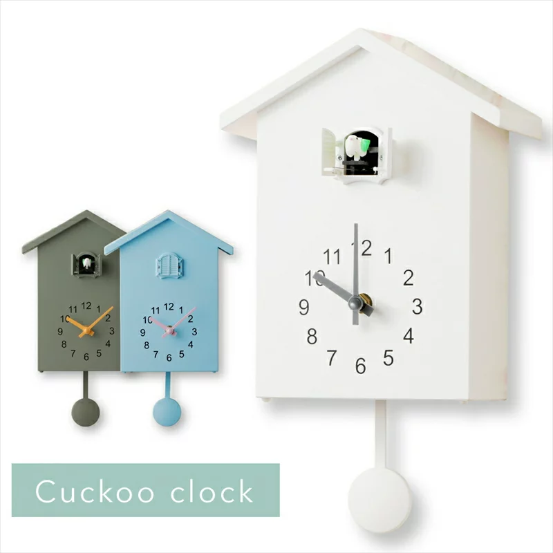 2way仕様のシンプルな鳩時計