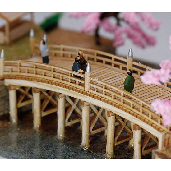 ウッディジョー東海道五十三次「日本橋」模型