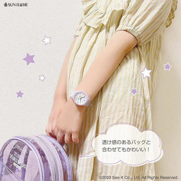 すみっコぐらしやリラックマのデザインがとってもキュートなキッズ向けアナログ腕時計