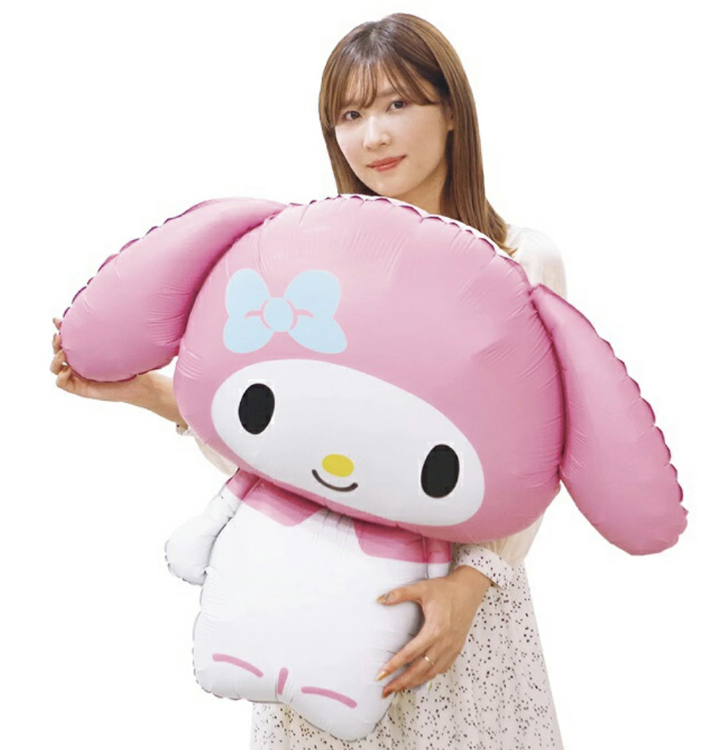 大きなアルミダイカットバルーン