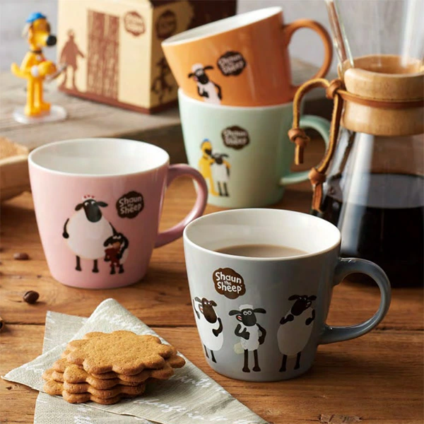 ひつじのショーンと牧場の仲間のマグカップ