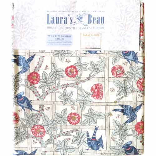 モリス「 Trellis」Laura's Beau製 テーブルクロス