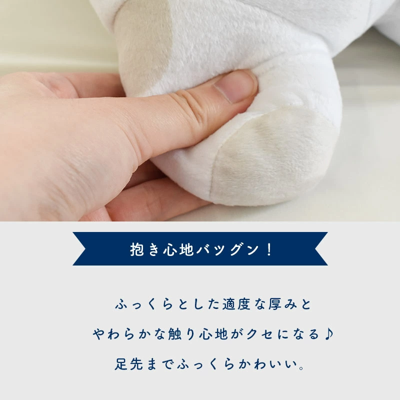 とろけるような触り心地。ふっくら生地の心地よさ