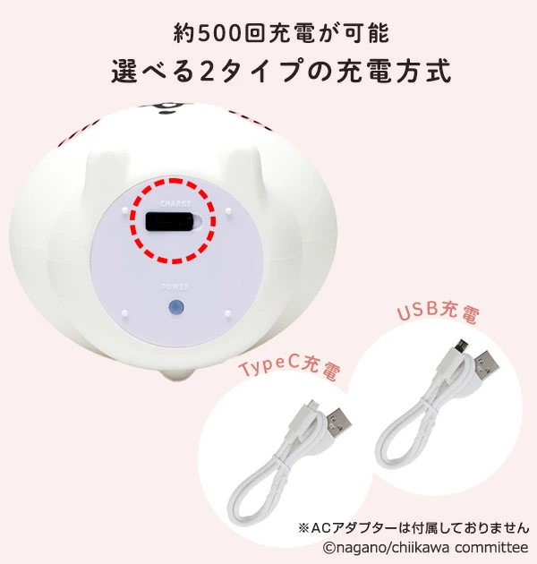 ちいかわたちが優しく見守る、癒やしの光