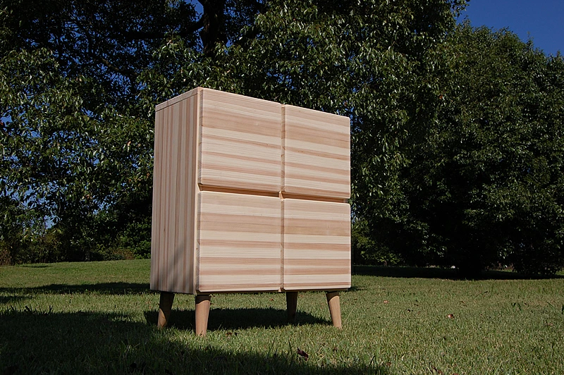 木製キャビネット＜nade 4masu CABINET800＞