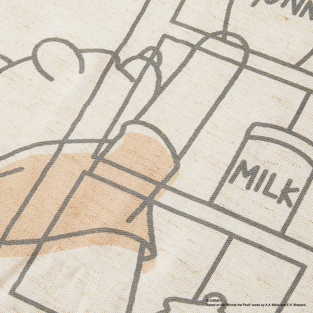 ミニマルな線画が、空間に溶け込む