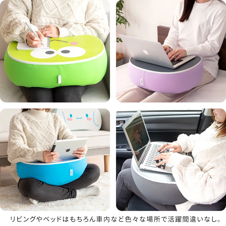 お部屋のどこに置いても、まるでキャラクターたちがあなたに微笑みかけてくれているかのような温かい雰囲気を演出