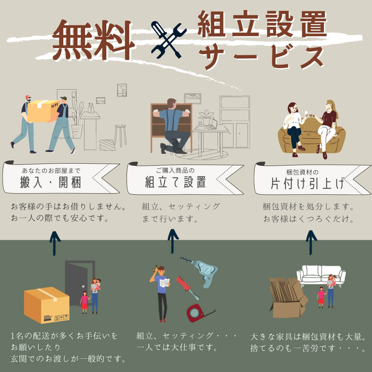 大型収納＜COMFORM＞