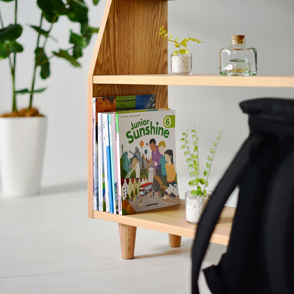 収納にもディスプレイにも。大人から子供まで使える汎用性