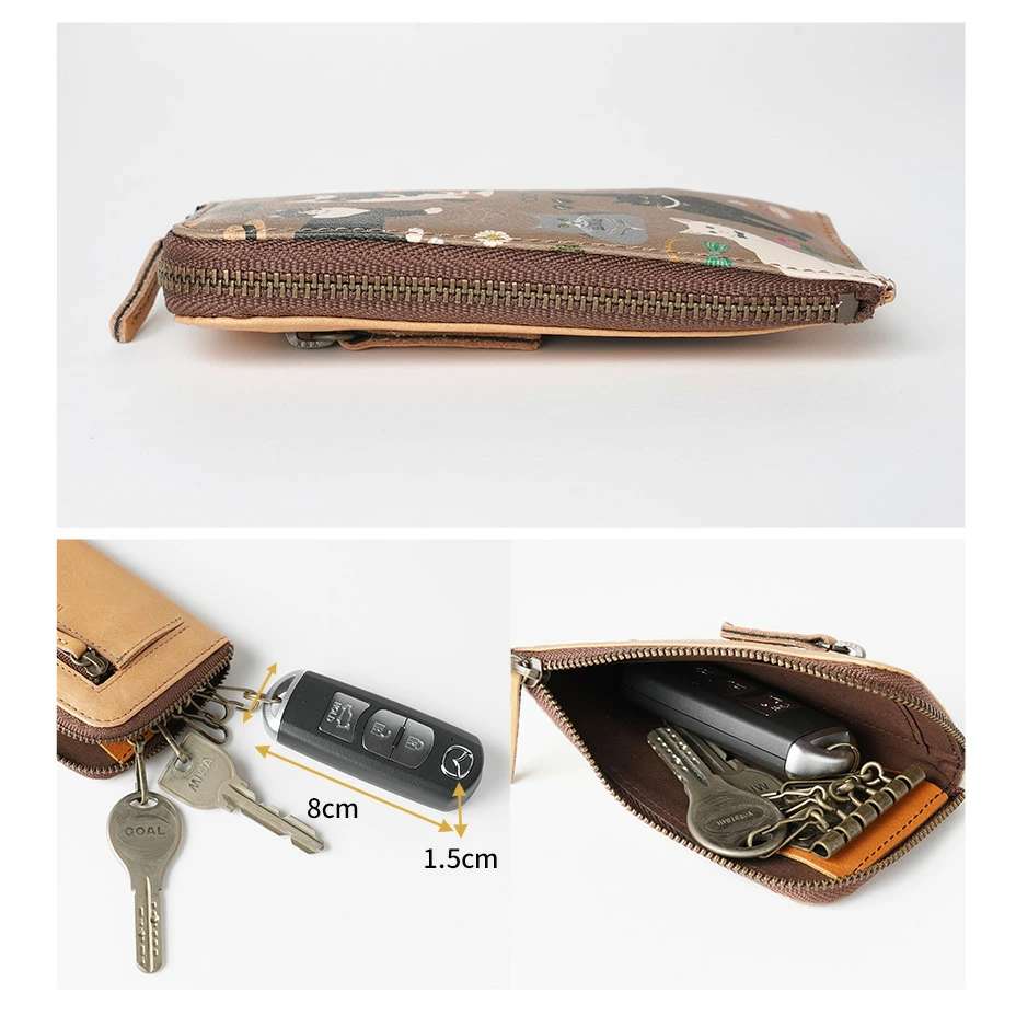 柔らかな本革を使用しており、使い込むほどに手に馴染み、味わいが増していきます