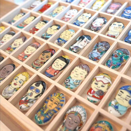 あつめる九谷焼＜Tubbies＞箸置き