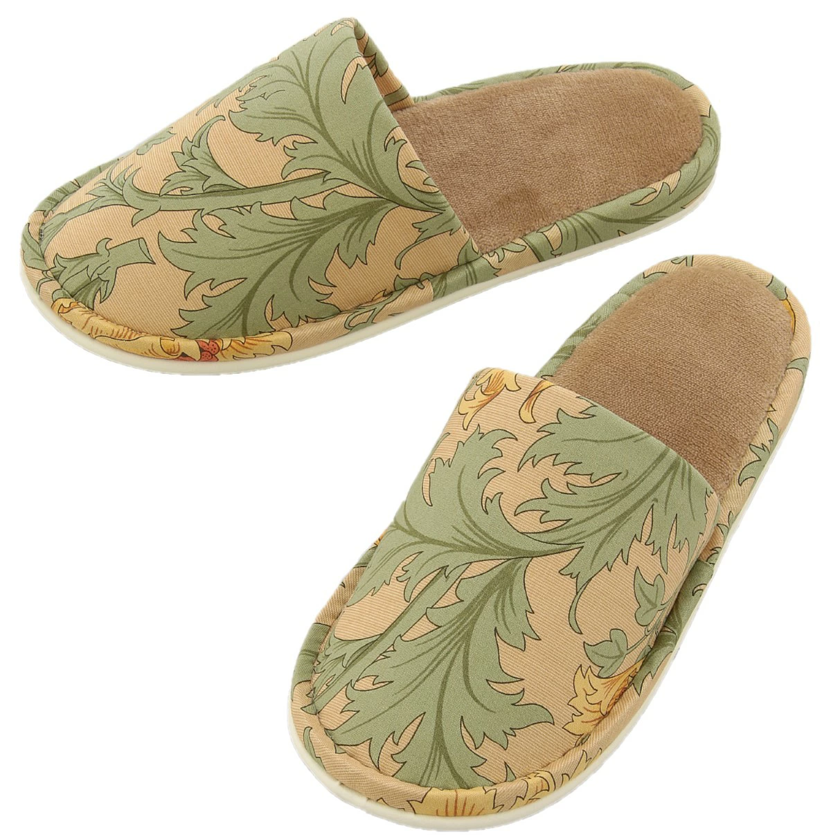 ウィリアム・モリス「アネモネ」が彩る足元のアート