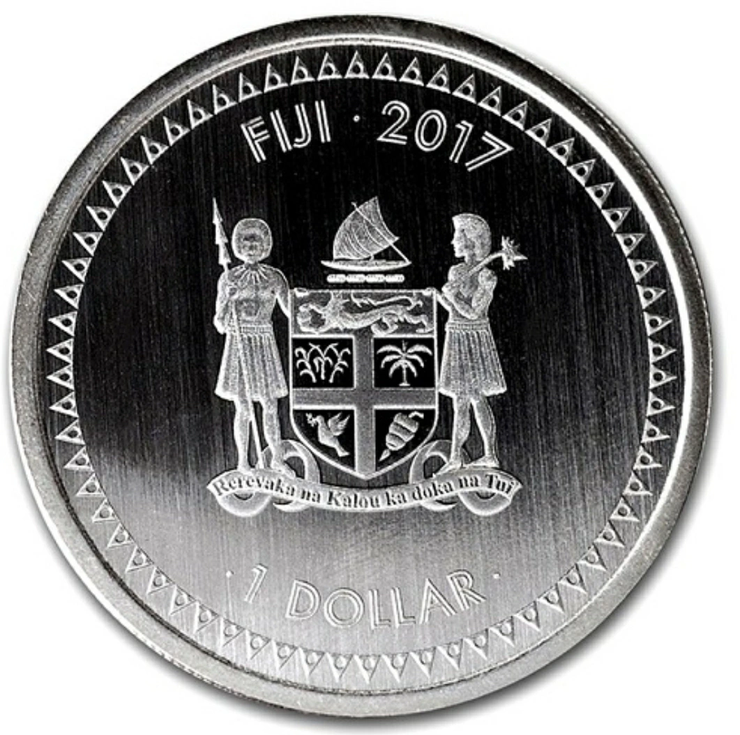 北斎「神奈川沖浪裏」純銀フィジーコイン