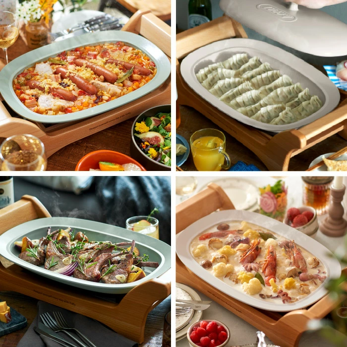 みんなで取り分けたい、煮込み料理もお任せ。