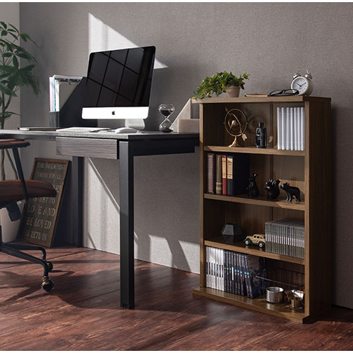 天板のせり出した構造は、ちょっとした**ディスプレイ空間としても活用できます。