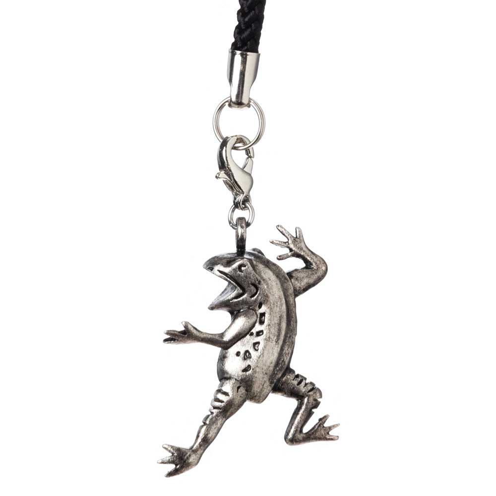 別売りの「相撲蛙」の根付け