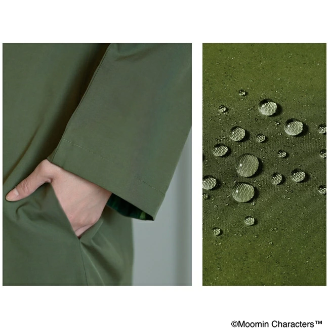 撥水加工と3シーズン対応。実用面も充実の機能性