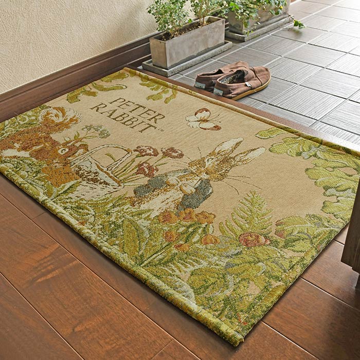 ピーターラビットの優しい世界観と癒やしの配色