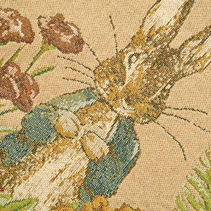 ゴブラン織ピーターラビットウォッシャブル玄関マット