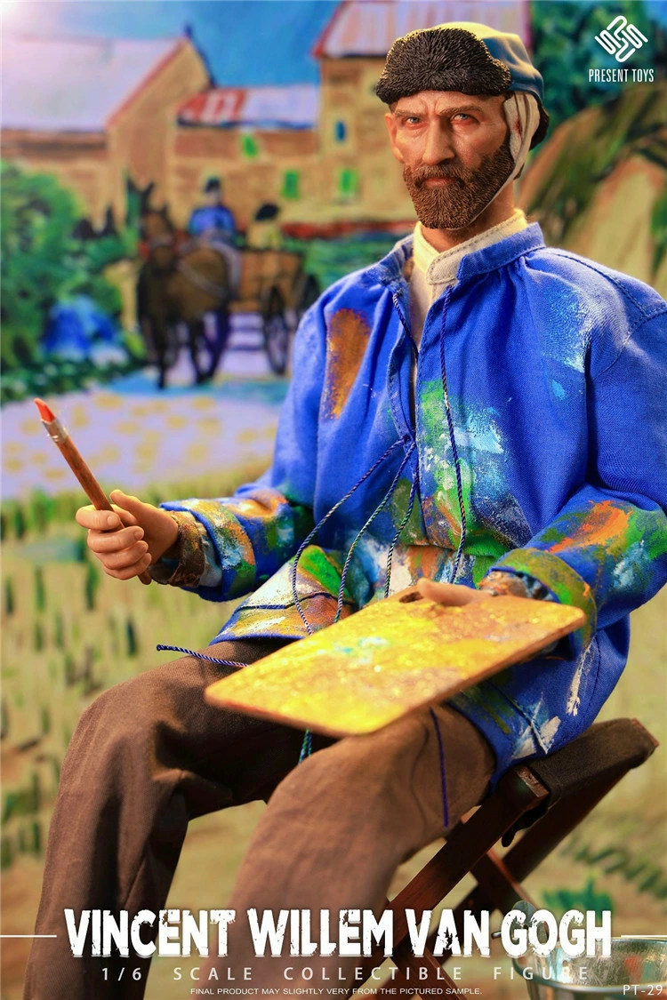 アクションフィギュア<PRESENT TOYS 1/6 Vincent Willem Van Gogh>は、芸術作品の鑑賞という側面と、ホビーとしてのコレクションとしての価値の両面がメリット。